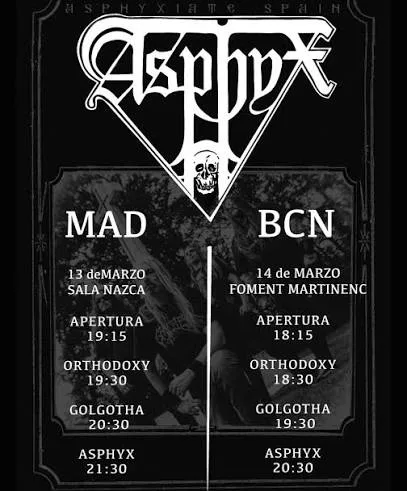 Experience 103 Asphyx 2026
