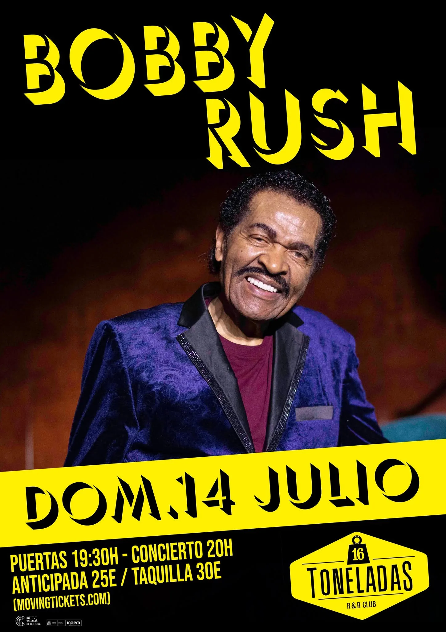 Experience 4 Bobby Rush Valencia 2024
