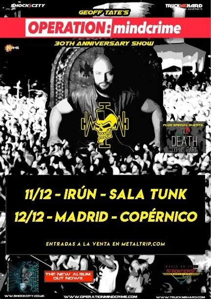 Experience 71 Geoff Tate Operation Mindcrime 30th Anniversary 2018
