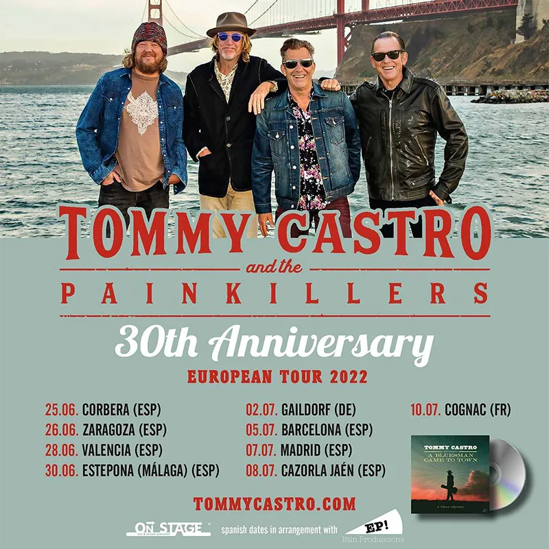 Experience 54 Tommy Castro The Painkillers 2022