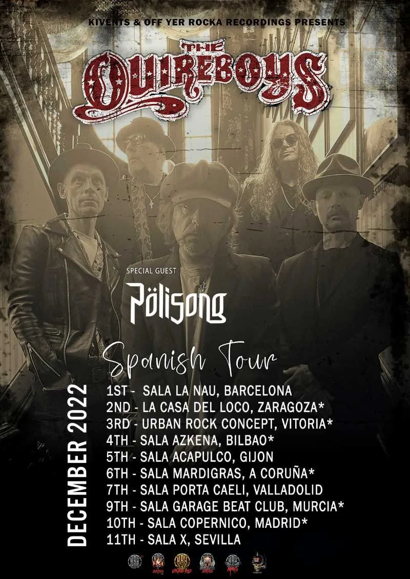 Experience 108 quireboys 2022